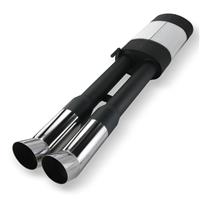Edelstahl Sportauspuff Endschalld�mpfer,Auspuff f�r VW Passat 35i inklusive Kombi, 2x76 DTM-Look, mit ABE