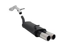 Endschalld�mpfer Audi A3/Golf IV, 2 x 76 rund, 1.6-2.0/1.9TDI,mit ABE