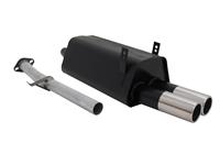 Endschalld�mpfer BMW E36 316i/318i 2x76 rund, gerade, nicht f�r Compact,mit ABE