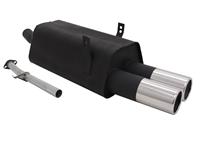 Endschalld�mpfer BMW E36 316i/318i 2x90 rund, gerade, nicht f�r Compact,mit ABE
