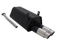Endschalld�mpfer BMW E36 320i/323i 2 x 76 GP-Design, nicht f�r Compact,mit ABE
