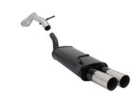Endschalld�mpfer Audi A3/Golf IV, 2 x 76 mm RL-Design, 1.6-2.0/1.9TDI,mit ABE