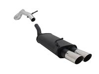 Endschalld�mpfer Audi A3/Golf IV, 2 x 76 mm MS-Design, 1.6-2.0/1.9TDI,mit ABE