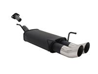 Rear Muffler Opel Astra G CC 1.4-2.0, 2x76 Tourin, with ABE
