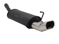 Rear Muffler Opel Astra H 1.4 16 V, 1.6 16V, 1.8 16V, 1.7 CDTi, 1.9 CDTi, OvalTour, with ABE