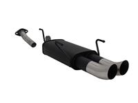 Rear Muffler Opel Astra G Kombi 1.4-2.0, 2x76  Tourin, with ABE