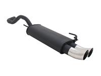 Endschalld�mpfer VW Polo 6N 1.1-1.6, 2x76 Tourin, mit ABE