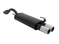 Endschalld�mpfer VW Polo 6N 1.1-1.6, 2x76 rund, gerade, mit ABE