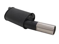 Endschalld�mpfer Opel Corsa A 1,0 / 1,3 / 1,4 / 1,6 GSI, 91-93, 1 x 90 mm, mit ABE