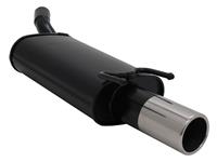 Rear Muffler Opel Corsa B 1,0 / 1,2 / 1,4 / 1,5 Diesel / 1,6 / 1,7/1,7D alle 12V/16V, nicht Combo, 1 x 90 mm, with ABE