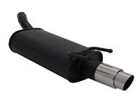 Rear Muffler Opel Corsa B 1,0 / 1,2 / 1,4 / 1,5 Diesel / 1,6 / 1,7/1,7D alle 12V/16V, nicht Combo, 1 x 76 mm GP-Design