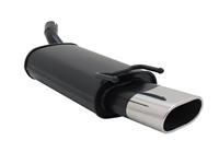 Rear Muffler Opel Corsa B 1,0 / 1,2 / 1,4 / 1,5 Diesel / 1,6 / 1,7/1,7D alle 12V/16V, nicht Combo, 135 x 75 mm Oval