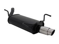 Endschalld�mpfer Opel Corsa C 1,0 / 1,2 / 1,4 / 1,7 D, 12V/16V, bei Diesel kein 16V, 1 x 76 mm GP-Design, mit ABE