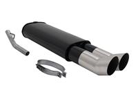 Endschalld�mpfer Opel Vectra A 1,4 / 1,6 / 1,7Diesel  / 1,8 / 2,0, nicht f�r 16V, 2 x 90 mm Tourin, mit ABE