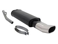 Endschalld�mpfer Opel Vectra A 1,4 / 1,6 / 1,7Diesel  / 1,8 / 2,0, nicht f�r 16V, 135 x 75 mm Tourin, mit ABE