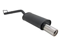 Endschalld�mpfer Renault Clio I 1,2 / 1,4,90-98, 1 x 90 mm, rund, gerade, mit ABE