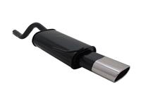 Endschalld�mpfer Renault Clio II 1,2 / 1,4 / 1,6 16V, 98-, 135 x 75 mm oval, gerade, mit ABE