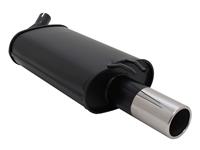 Endschalld�mpfer Renault Twingo 1,2 - nicht f�r 16V,  1 x 76 mm, rund, gerade, mit ABE