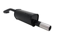 Silencieux, Seat Arosa/  VW Lupo 1,0 / 1,1 / 1,4 / 1,7D, 1 x 76 mm, rond, droit, homologu�