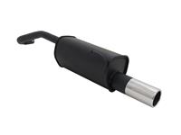 Silencieux, Seat Arosa/  VW Lupo 1,0 / 1,1 / 1,4 / 1,7D, 1 x 90 mm, rond, droit, homologu�