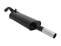 Endschalld�mpfer VW Golf II 1,1 / 1,3 / 1,6 / 1,6D / 1,8 nicht f�r 16V, G60, Syncro, 1 x 60 mm, mit ABE