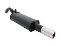 Endschalld�mpfer VW Golf II 1,1 / 1,3 / 1,6 / 1,6D / 1,8 nicht f�r 16V, G60, Syncro, 1 x 76 mm, mit ABE