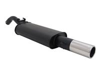 Endschalld�mpfer VW Golf II 1,1 / 1,3 / 1,6 / 1,6D / 1,8 nicht f�r 16V, G60, Syncro, 1 x 90 mm, mit ABE