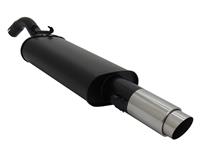 Endschalld�mpfer VW Golf II 1,1 / 1,3 / 1,6 / 1,6D / 1,8 nicht f�r 16V, G60, Syncro, 1 x 90 mm GP-Design, mit ABE