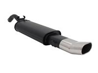 Endschalld�mpfer VW Golf II 1,1 / 1,3 / 1,6 / 1,6D / 1,8 nicht f�r 16V, G60, Syncro, 135 x 75 mm oval, mit ABE