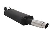 Muffler VW Golf 3 / Cabrio, Golf 4 Cabrio 1,4*/ 1,6*/ 1,6 GT/ 1,8*/ 1,8/ 1,9D*/1,9 TDI/ 2,0 except Syncro, (*S pipe is necessary), 1 x 76mm GP design, EC approved