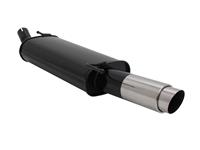 Muffler VW Golf 3 / Cabrio, Golf 4 Cabrio 1,4*/ 1,6*/ 1,6 GT/ 1,8*/ 1,8/ 1,9D*/1,9 TDI/ 2,0 except Syncro, (*S pipe is necessary), 1 x 90mm GP design, EC approved