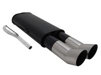 Muffler, VW Passat + Variant (estate) 1,6 / 1,8 / 1,9TD / 1,9TDI/ 2,0 except Syncro, 2 x 90  mm, EC approved