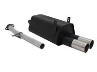 Endschalld�mpfer BMW E36 316i/ 318i, 2 x 76 mm RL-Design, mit ABE