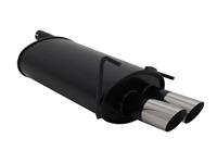 Endschalld�mpfer Mercedes C-Klasse W202 C180/ C200/ C220/ C240/ C200D/ C200K/ C230K Bis 2000, 2 x 76 mm MS-Design, mit ABE
