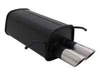 Endschalld�mpfer Mercedes C-Klasse W203/203K C180/ C200K/ C220/ C240 alle ab Bj. 05/2000, 2 x 76 mm SR-Design, mit ABE