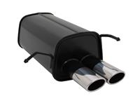 Endschalld�mpfer Mercedes C-Klasse W203/203K C180/ C200K/ C220/ C240 alle ab Bj. 05/2000, 2 x 85/58 mm AM-Design, mit ABE