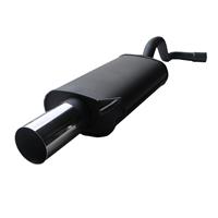 Endschalld�mpfer VW Polo II/ III 86C, 1 x 90 mm RL-Design, mit ABE