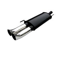 Endschalld�mpfer VW Polo II/ III 86C, 2 x 90 mm DTM, mit ABE