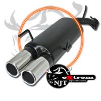 Sportschalld�mpfer, eXtrem, Opel Vectra B (J96), TwinRod 2x90, mit EG-Zulassung