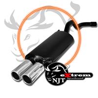 Sportschalld�mpfer, eXtrem, VW Polo 4 (6N/6N2), TwinRod 2x76, mit EG-Zulassung