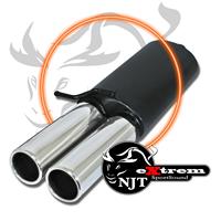 Sportschalld�mpfer, eXtrem, VW Passat 3B/BG, TwinRod 2x90, mit EG-Zulassung