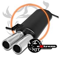 Sportschalld�mpfer, eXtrem, VW Polo 9N, TwinRod 2x76, mit EG-Zulassung