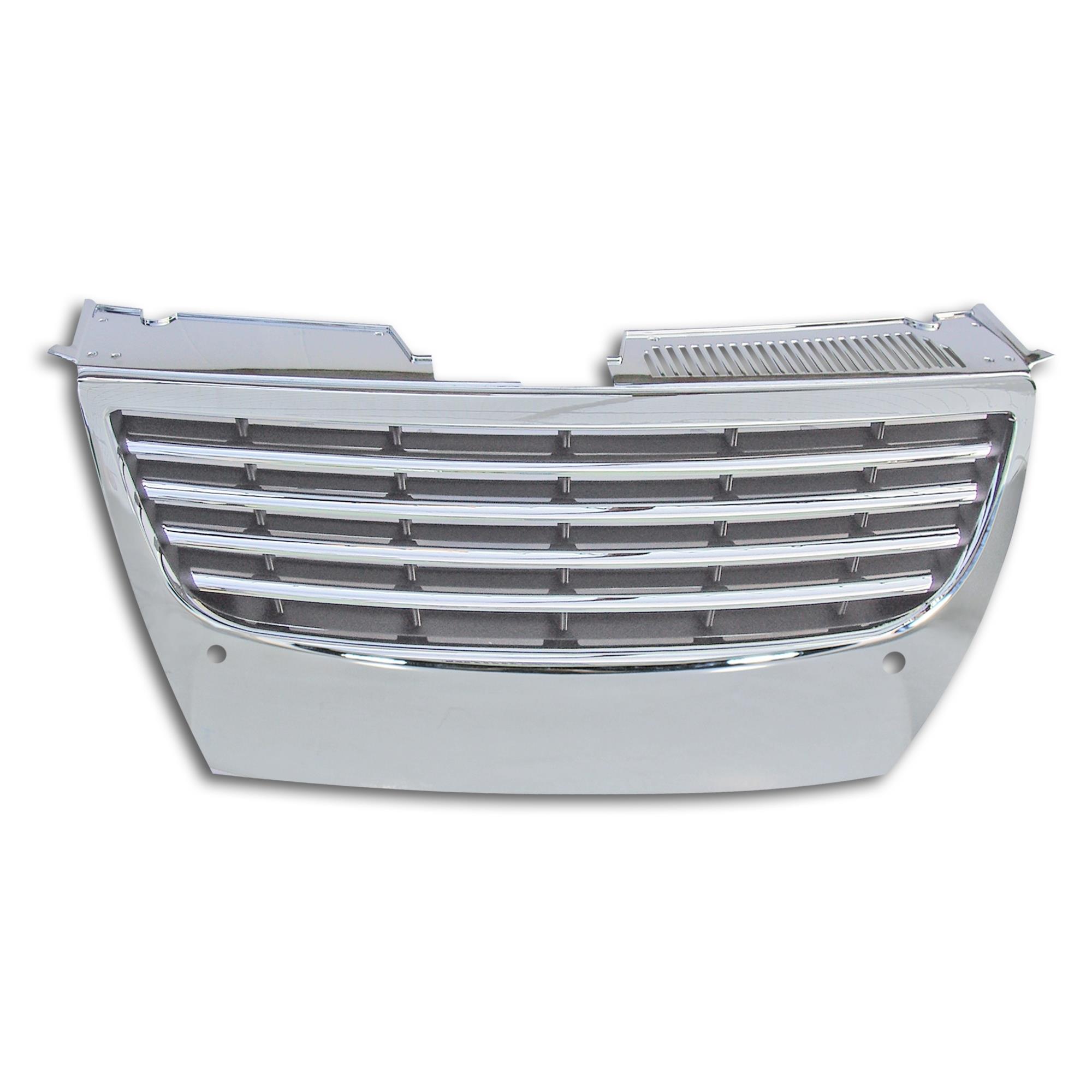 Sport-Kühlergrill Für VW Passat B6 2005-2010 - Schwarz Ohne Emblem