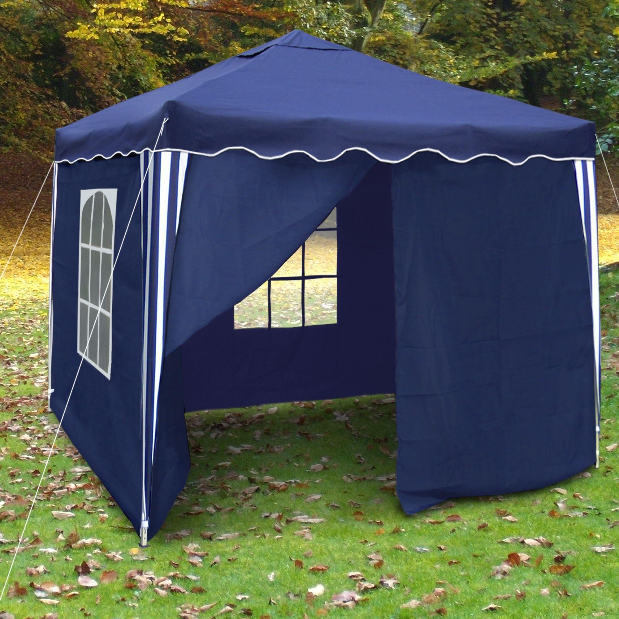 BWare 3x3 m Falt Pavillon PVC beschichtet wasserdicht Garten Party
