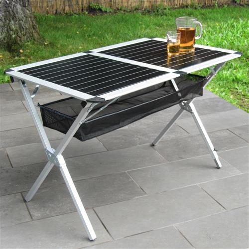 Alu Klapptisch Garten Alu Rolltisch Garten Camping Tisch 111 x 71 x 70 cm stabiler Klapptisch