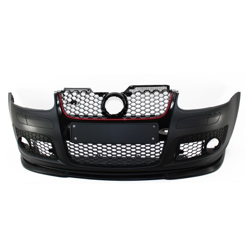 Front bumper with spoiler VW Golf 5, sport design with honeycomb grill suitable for Golf 5 (1K1) year: 2003-2008