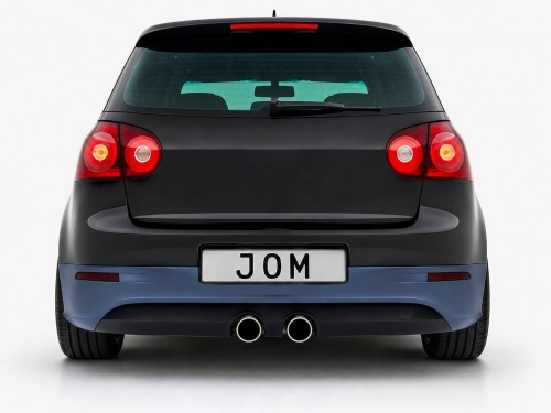 Pare-chocs compatible avec VW Golf 5/ V arrière look R, approprié pour VW Golf 5