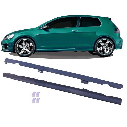 JOM Protecteur Bas de caisse compatible avec VW Golf 7, R20 Optik, à partir de 2012 , 5 Portes- Qualité allemande. approprié pour VW Golf 7