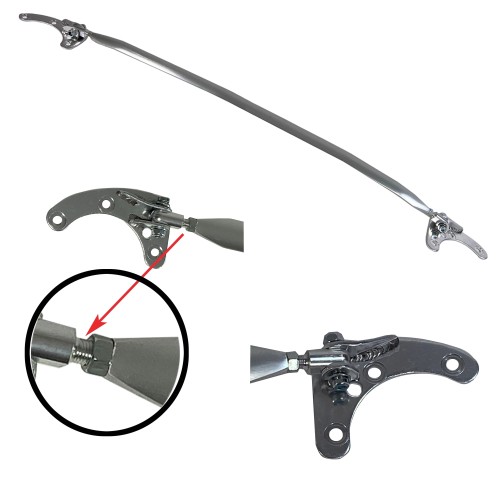 Aluminium Strut Tower Brace adjustable suitable for  BMW 1 series F20 und F21 year 2011-