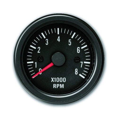 Zusatzinstrument YoungTimer, Drehzahlmesser, schwarz Ø52mm